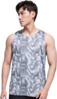 Майка спортивная Kelme Knitted Vest / 8252BX1002-202 (L, серый) - 