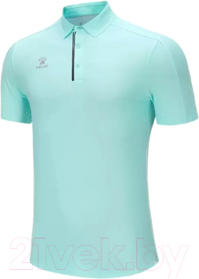 Футболка спортивная Kelme Short Sleeve Polo Shirt / 8251PL1006-328 (L, голубой)