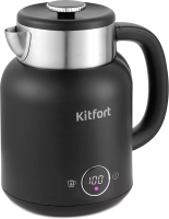 Электрочайник Kitfort KT-6196-1 (черный) - 