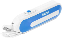 Ножницы электрические для шитья Kitfort KT-6045-3 (белый/синий) - 