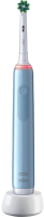 Электрическая зубная щетка Oral-B Pro 3 3000 Cross Action Blue D505.523.3 - 