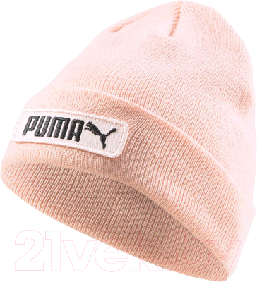 Шапка Puma Classic Cuff Beanie / 02343407 (розовый)