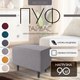 Пуф Mio Tesoro Тайвас (Twist 19 серый) - 