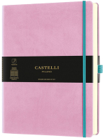 Записная книжка CASTELLI Aquarela Mallow / 0QCB25-498 (розовый) - 