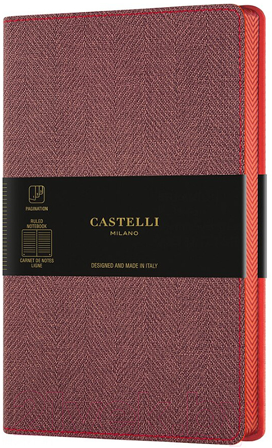 Записная книжка CASTELLI Harris Red / 0QC6D9-387