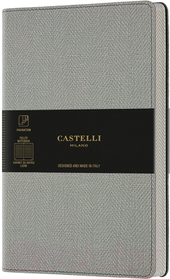Записная книжка CASTELLI Harris Grey / 0QC6D9-628 (серый)