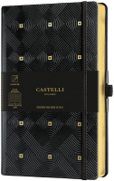 Записная книжка CASTELLI Maya Gold / 0QC6QS-464 (черный/золото) - 