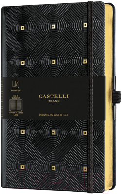 Записная книжка CASTELLI Maya Gold / 0QC6QS-464 (черный/золото)