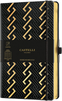 Записная книжка CASTELLI Roman Gold / 0QC6QR-464 (черный/золото) - 