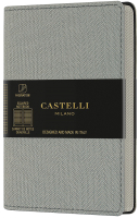 Записная книжка CASTELLI Harris / 0QC3D9-628 (серый) - 