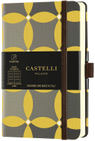 Записная книжка CASTELLI Circles / 0QC2BZ-005 (серый/золото) - 