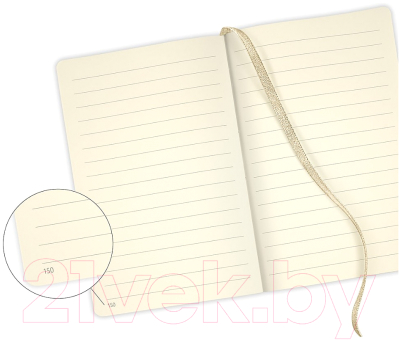 Записная книжка CASTELLI Circles / 0QC2BZ-005 (серый/золото)