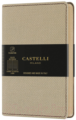 Записная книжка CASTELLI Harris / 0QC2D9-918 (коричневый)