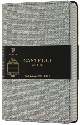 Записная книжка CASTELLI Harris / 0QC2D9-628 (серый)