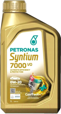 Изображение товара Моторное масло Petronas Syntium 7000 VO 0W20 / 70721E18EU (1л)
