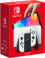 Игровая приставка Nintendo Switch OLED (белый) - 