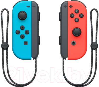 Игровая приставка Nintendo Switch OLED (синий/красный)