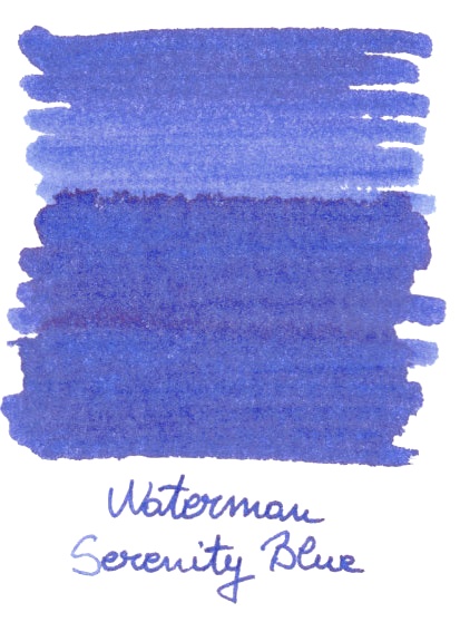 Чернила для перьевой ручки Waterman International / S0110950 (6шт, синий) — фото 5