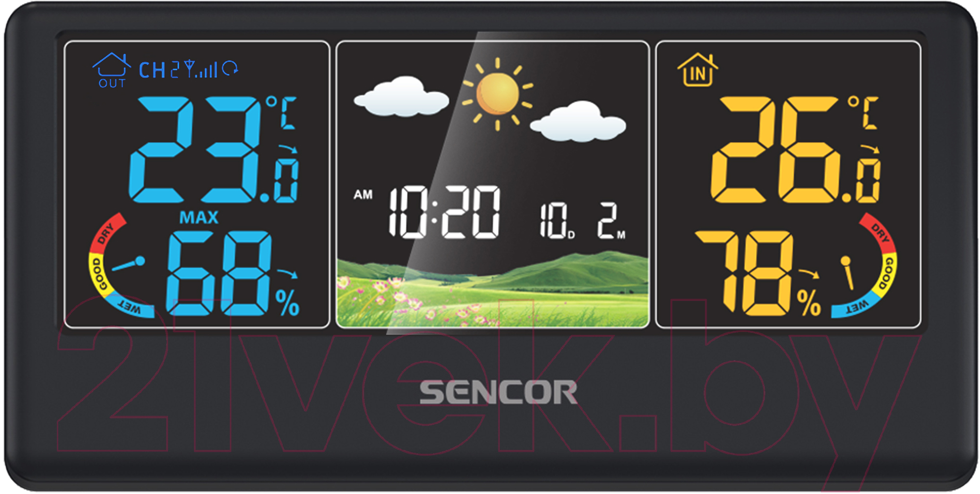 Метеостанция цифровая Sencor SWS 4100 B