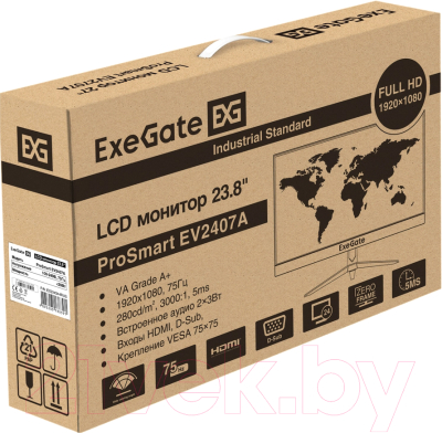 Монитор ExeGate ProSmart EV2407A (EX294344RUS)