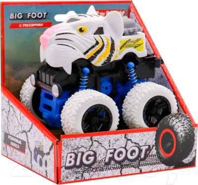 Автомобиль игрушечный Funky Toys Тигр / FT9789-3 (белый)