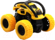 Автомобиль игрушечный Funky Toys Перевертыш / FT9787-2 (желтый) - 
