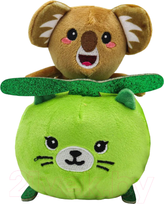 Мягкая игрушка Funky Toys Кенга Коала с зеленым котиком / FT5915-3