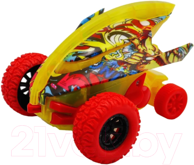 Автомобиль игрушечный Funky Toys Граффити Акула / FT9790-2 (красный)