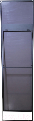 Зеркало Континент Роул 50x176 (в черной алюминиевой раме)
