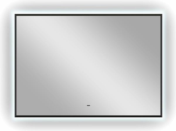 Зеркало Континент Meridian Black Led 100x70