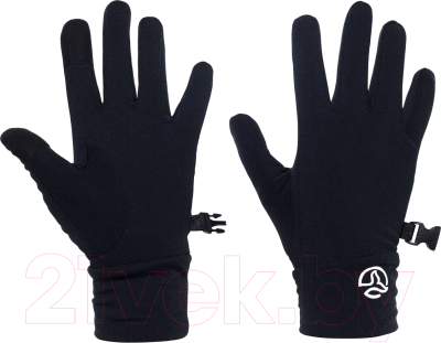 Перчатки лыжные Ternua Avati Glove Kids / 2681299-9937 (M, черный)