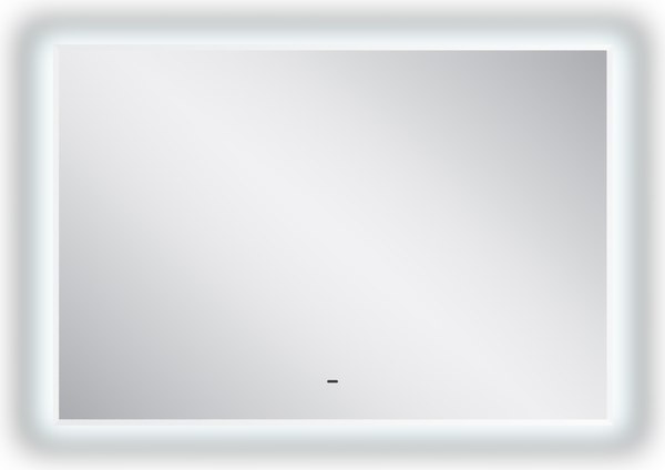 Зеркало Континент Meridian White Led 100x70