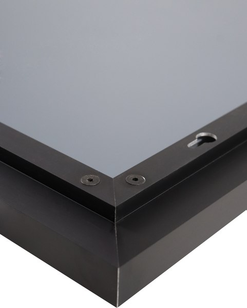 Купить Зеркало Континент Stage Black Led 100x70  