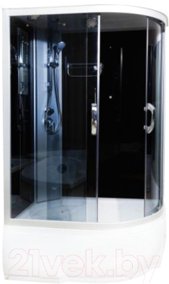 Душевая кабина Водный мир Стандарт ВМ-8802 L 120x80 (тонированное стекло)
