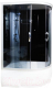 Душевая кабина Водный мир Стандарт ВМ-8802 L 120x80 (тонированное стекло) - 