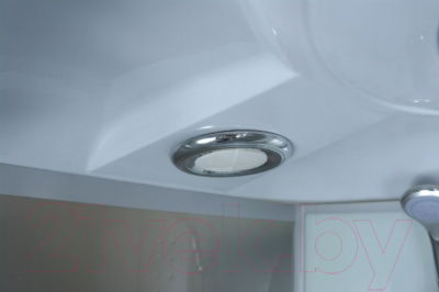 Душевая кабина Водный мир Комфорт ВМ-881 Е 100x100 (белый/матовое стекло)