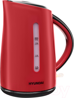 Электрочайник Hyundai HYK-P3024 (красный/черный)