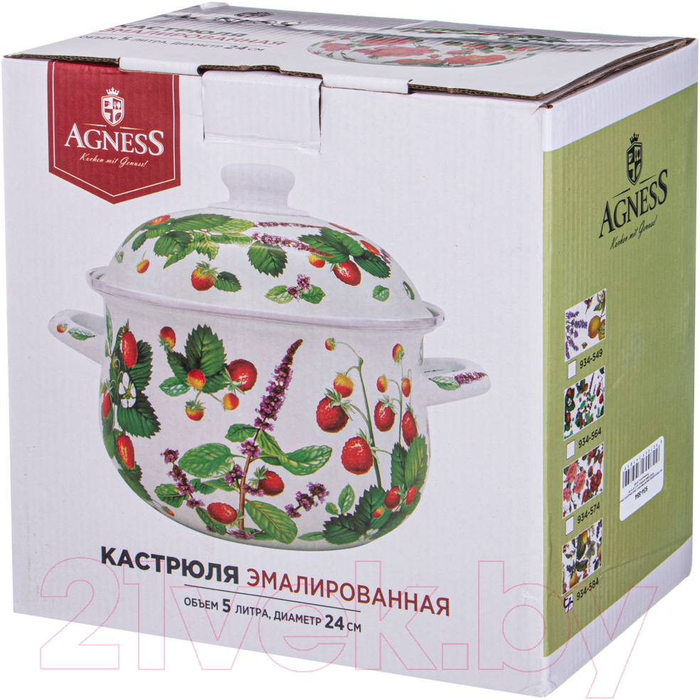 Кастрюля Agness 934-574