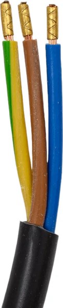 Шнур сетевой Rexant 11-1326 (3м, черный)