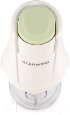Измельчитель-чоппер StarWind SCP1010 (белый/зеленый)