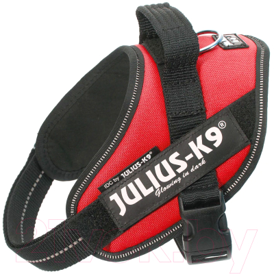 Шлея Julius-K9 Mini-Mini / 616236 (40-53см/4-7кг, красный)