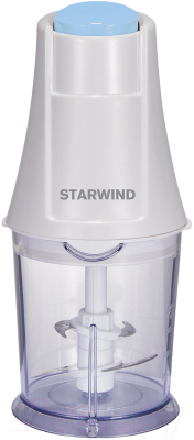 Измельчитель-чоппер StarWind SCP1011 (белый/бирюзовый)