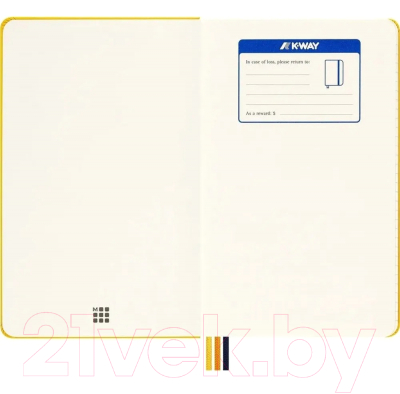 Записная книжка Moleskine Limited Edition K-Way Large / SKQP060KWYELLWT05 (желтый)