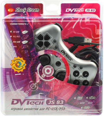 Геймпад DVTech JS83 Shock Stream