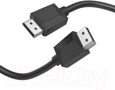 Кабель Hama H-200697 DisplayPort(m) DisplayPort(m) ver1.2 / 00200697 (3м, черный)