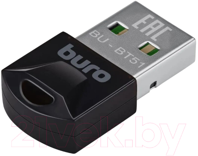 Беспроводной адаптер Buro BU-BT51 (черный)