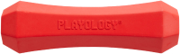 Игрушка для собак Playology Squeaky Chew Stick / P3000874 (с ароматом говядины, средняя, красный) - 