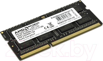Оперативная память DDR3 AMD R538G1601S2S-U