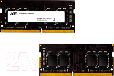 Оперативная память DDR4 AGI AGI266608SD138