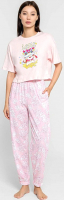 Пижама Mark Formelle 592432-1 (р.164/170-88-94, бледно-розовый/драконы на розовом) - 